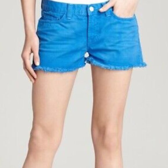 J Brand Blue Bonnet Cut Off Denim Shorts Size: 29 - Picture 8 of 9